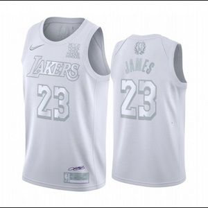 Men’s LA Lakers #23 LeBron James MVP Jersey